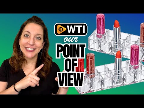 Amazing Abby - Charm - 2-Pack 12-Slot Acrylic Lipstick Organizer - WTI product video review