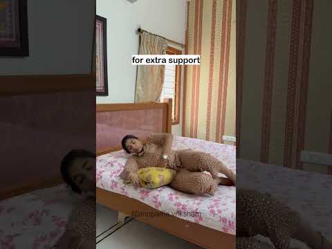 Struggling to sleep on your side during Pregnancy ?