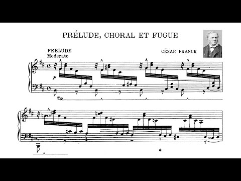 César Franck: Prélude, Choral et Fugue, FWV 21 - Yevgeny Morozov, piano / Yale Sprague Hall [Score]