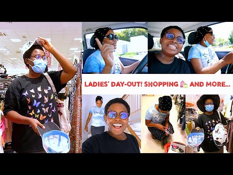 LADIES DAY OUT! we sneaked out of the house 😂 | SHOP WITH US | ft. Esther O.