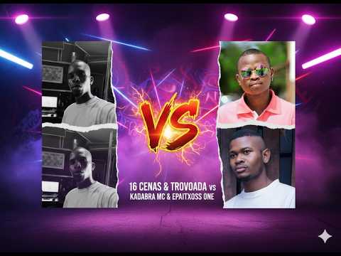 Rapódromo Dupla Colisão: 16 Cenas & Trovoada vs Epaitxoss One & Kadabra Mc - (Video Completo) 🥵🤯