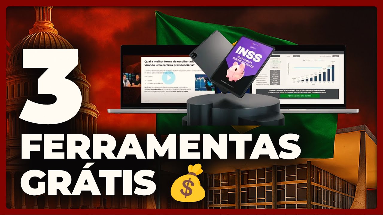 3 Ferramentas GRÁTIS para Aposentadoria Antecipada e Independência Financeira 🚀💰