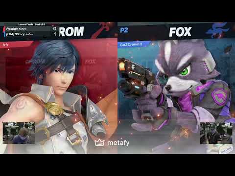 Smash Budokai 3 Losers Finals - FrostKqt (Chrom) vs. LKA|Sticccy (Fox/Snake)