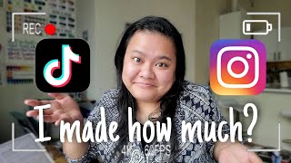 Name Lettering LIVE on TikTok VS Instagram | Analytics & Earnings Revealed!