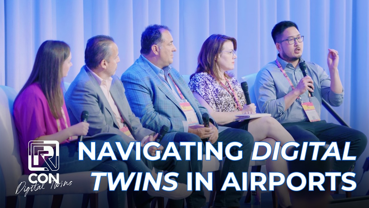 Navigating Digital Twins in Airports | R-CON: Digital Twins 2025