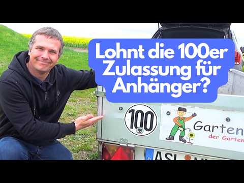 Is it worth getting a 100 km/h license for a trailer?