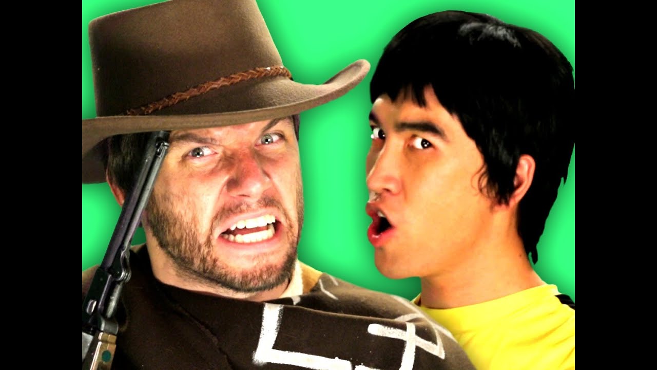 Epic Rap Battles of History - Behind the Scenes - Bruce Lee vs Clint Eastwood
