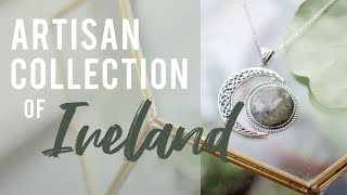 Cultured Fresh Water Pearl, Connemara Marble, & Glass Silver Tone Over Brass Station Necklace Related Video Thumbnail