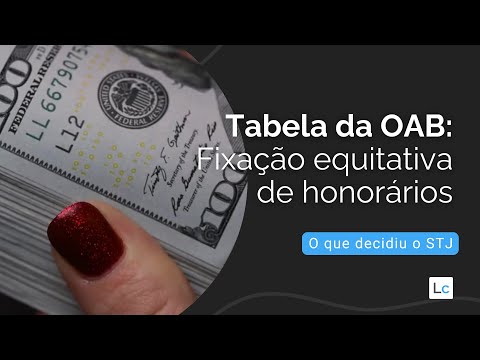 Vídeo: Tabela Honorários OAB 2025: valores e perguntas