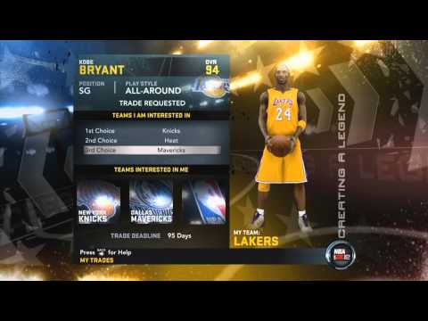 NBA 2K12 - Creating A Legend Mode Will Be The 2nd Most Played Mode On NBA 2K12 | iPodKingCarter