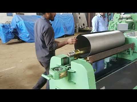 Electromechanical Operated Three Roll Fix Axis Machine