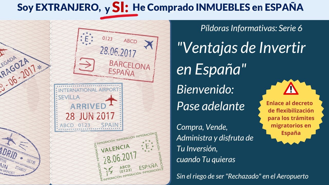 ¿Acceso Denegado al País? Esto no te sucederá en España siendo inversionista extranjero