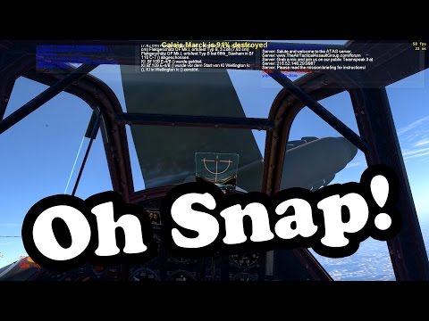 IL2 Cliffs of Dover Online - Oh Snap! (Bf109 E4)
