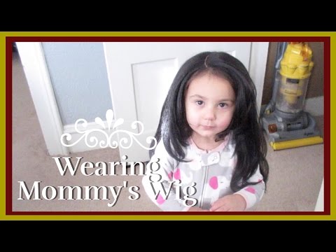 VLOGMAS 2015: Day 5 (12/4/15) - WEARING MOMMY'S WIG Video