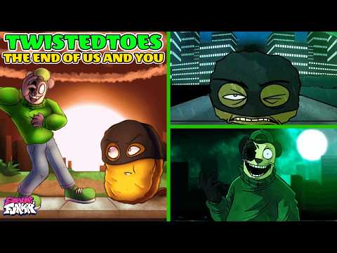 FNF: TWISTEDTOES - THE END OF US AND YOU / TwiddleFinger Mod / New Cutscenes █ Friday Night Funkin █