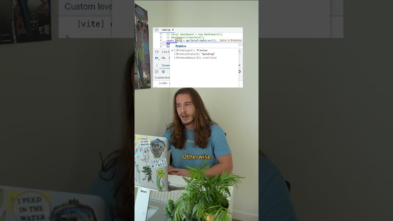 What is async await in JavaScript? #softwareengineer