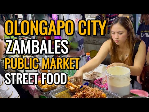 Philippines Food Tour in ZAMBALES 🇵🇭 | Public Market and Street Food in Olongapo City 2026!