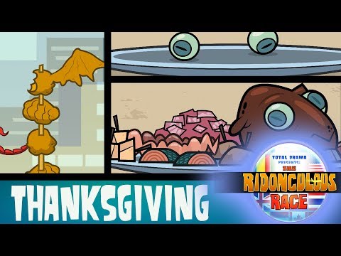 Thanksgiving Feast RIDONCULOUS RACE style | Total Drama