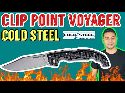 Could this Cold Steel Clip Point Voyager XL be the best value giant folding knife? | EDC Gear 2022