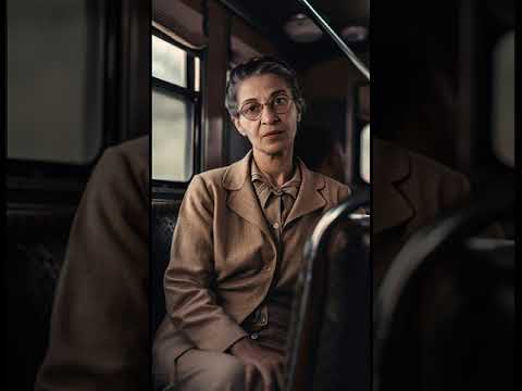 je suis Rosa park connue pour avoir refusé de céder ma place dans un bus à un passager blanc