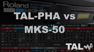 Video thumbnail for TAL Pha vs MKS 50 / Alpha Juno II by TAL Software