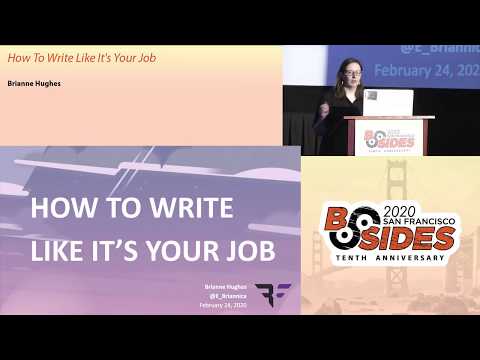 Image thumbnail for talk How To Write Like It's Your Job