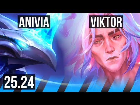 ANIVIA vs VIKTOR (MID) | KR Master | 25.24