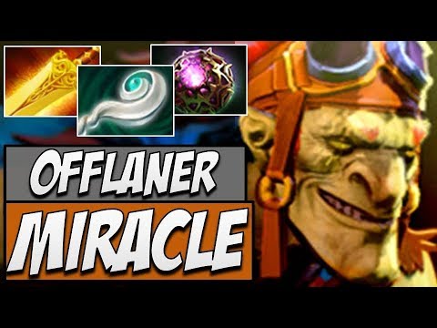 Liquid.Miracle Batrider - 7723 MMR | Dota 2 Gameplay 7.14