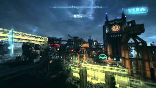 BATMAN: ARKHAM KNIGHT - CAULDRON SPEEDWAY (Original Arkham Batmobile) 3 STARS! Finally...