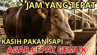 Download lagu AGAR SAPI CEPAT GEMUK MEMBERIKAN PAKAN SAPI, Pakan Sapi Pagi atau Sore..? mp3