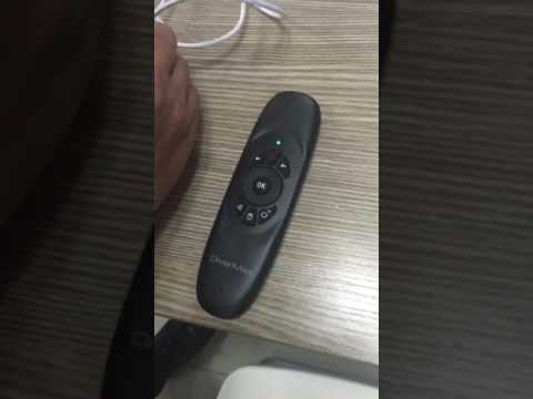 How to Paring for air mouse