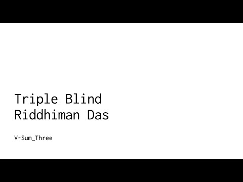 Triple Blind technical briefing thumbnail