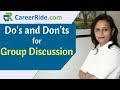 Do S And Don Ts For Group Discussion Busting The Myths And Tips For Success