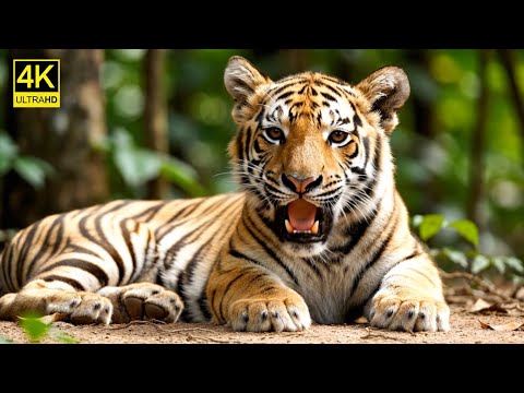 Animals Of The World 4K🦁 - The Film Showcases Wild Landscapes & Rare Baby Animals Of Amazon Forest