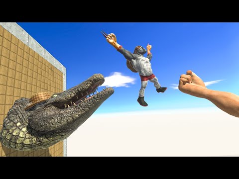 Puru Head and Epic Punch - Animal Revolt Battle Simulator