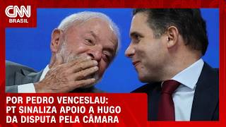 Vídeo: PT sinaliza apoio a Hugo na disputa pela câmara para evitar PL na presidência da Casa | CNN 360°
