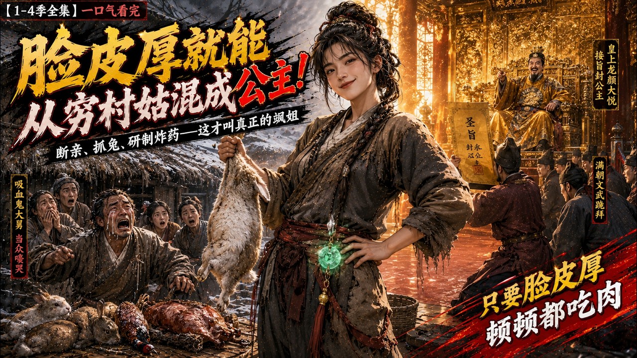 [MULTISUB] 1~4季合集 穿越古代穷村姑的生存法则！靠脸皮厚从卖野猪肉到研制炸药逆袭被封大公主！ | 穿越  种田 逆袭 古代 |