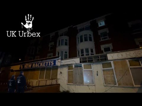 Abandoned New Hacketts Hotel Blackpool