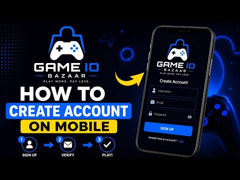 How to Sign Up & Buy from GamesIDBazaar.shop 
