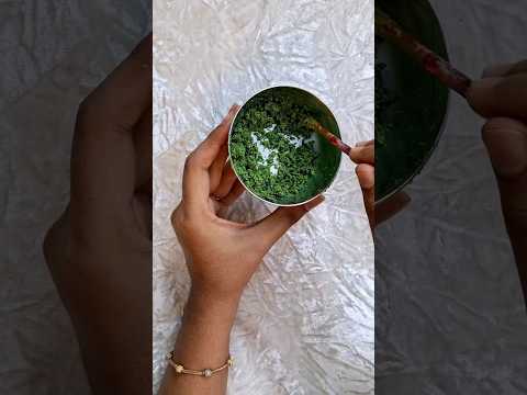 Let's make artificial grass 🪴#DIY #homemade #artificialgrass