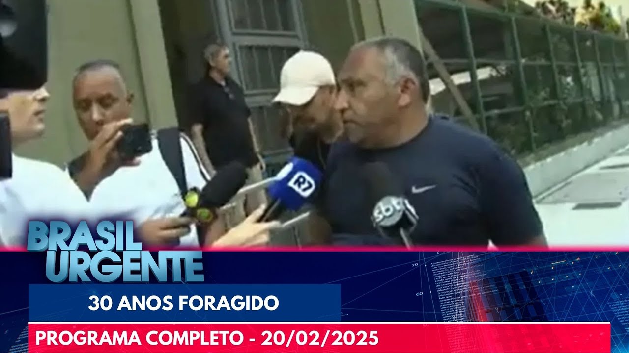 [AO VIVO ] BRASIL URGENTE - 20/02/25