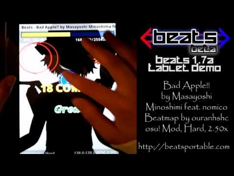 Beats, Advanced Rhythm Game - 1.7a Tablet Demo - YouTube