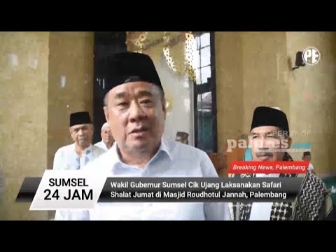 Wagub Sumsel Laksanakan Safari sholat Jumat 