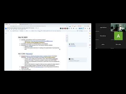 Kubernetes SIG API Machinery 20231115