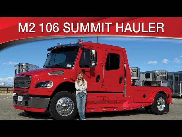 Preview image of Freightliner M2 106 Summit Hauler Luxury Hauler Truck youtube video
