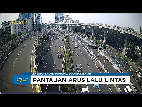 NTMC POLRI - PANTAUAN ARUS LALU LINTAS SIANG 13/06/25