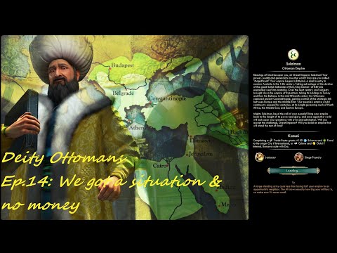 Civ 5 Vox Populi: Deity Ottomans - Ep.14: We got a situation & no money 😧