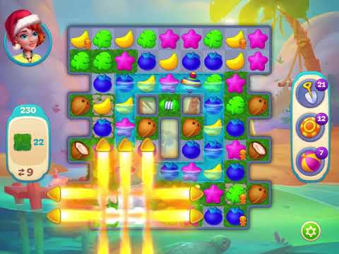 Hawaii Match-3 Mania Level 230 - No Boosters - FULL STORY - CaroGamesNL