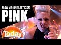 P NK Performs Blow Me One Last Kiss TODAY Show Ausrtalia