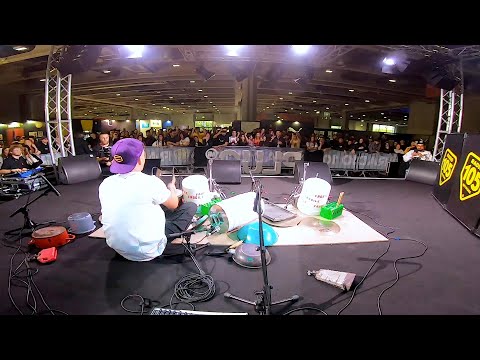 DAMAT DRUMMER Live at PlugMi - Stage @radio105 #damatdrummer